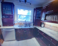 Nice Kitchen stored and ready to  move has Large Granite Counter