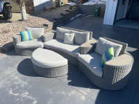  Patio furniture sofa set 