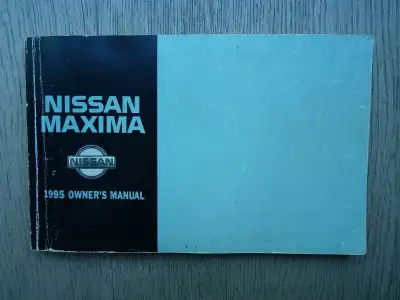 1995 Nissan Maxima Owner's Manual, View more