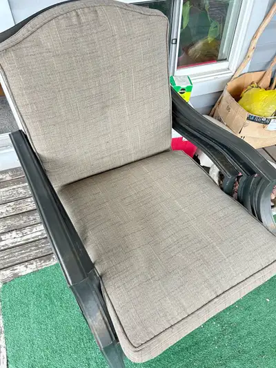 4 Metal Patio Chairs, View more