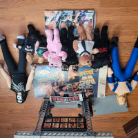 Wwf wwe wcw wrestling collection lot