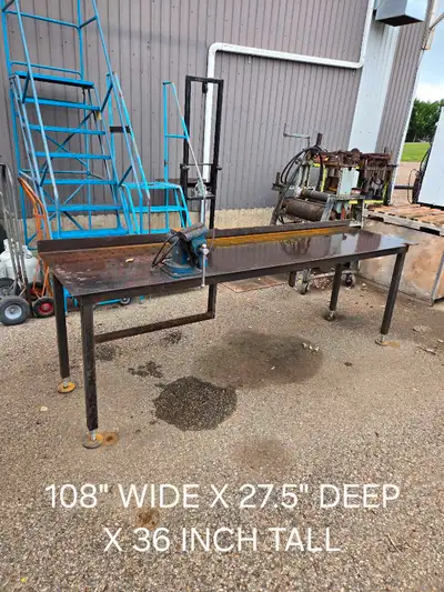 1/4" STEEL WORKBENCH, View more