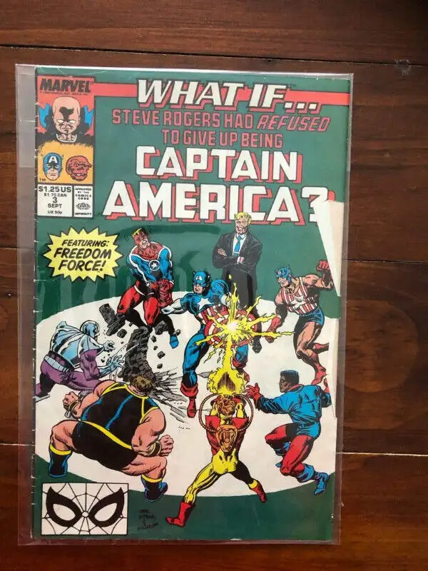What If Steve Rogers ... Captain America - Marvel Comics 1989