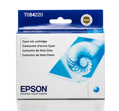 Epson T0542 UltraChrome Cyan Ink Cartridge T054220, View more