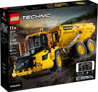 LEGO Technic 6x6 Volvo Articulated Hauler (42114) Building Kit, 