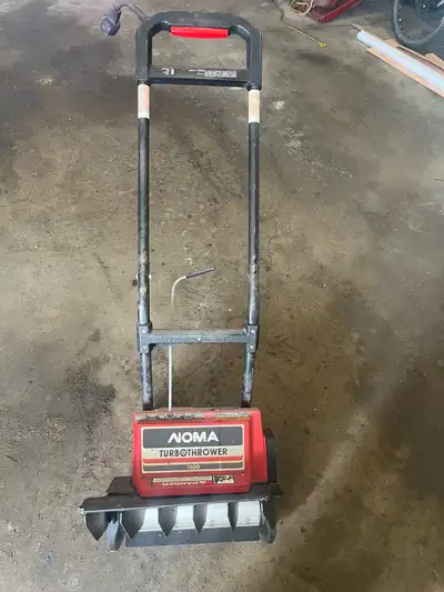 NOMA TurboThrower 1500 Snow Thrower, View more