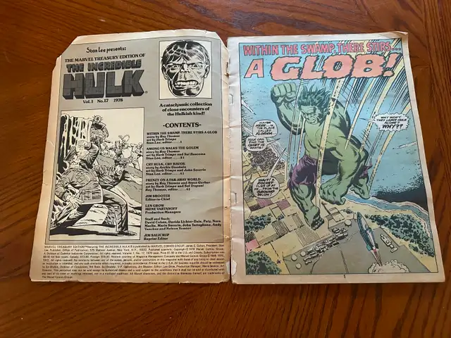 Marvel Treasury Edition #17 - The Incredible Hulk, Marvel, 1974 in Comics & Graphic Novels in Kingston - Image 4