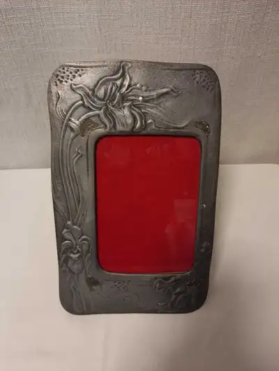 Vintage De Campos Portugal Pewter Picture Frame, View more