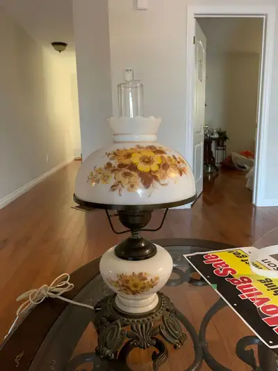 Antique Hurricane Lamp, View more