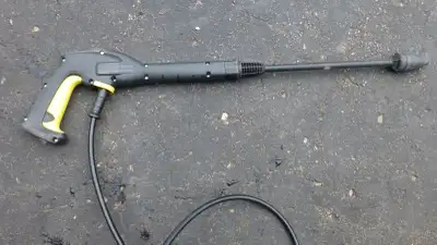Pressure washer quit but hose and high pressure sprayer is fine. 25ft hose. I think it was a K2 mode...