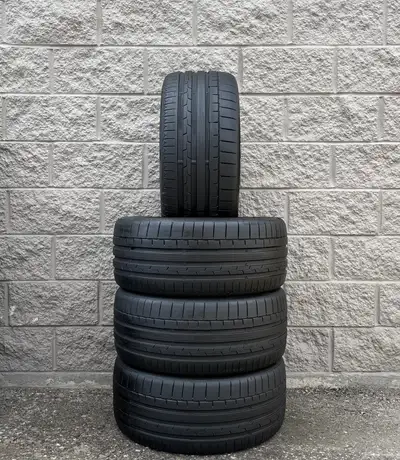 (99%) 4x 245/35R19 Continental SportContact 6 RO2 Summers