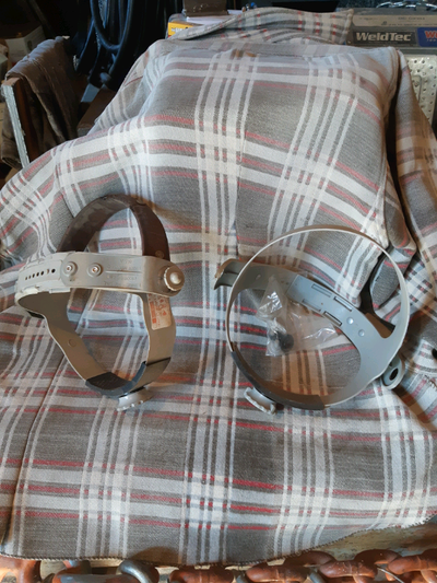 Welding helmet head gear., View more