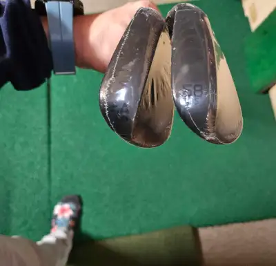 Titleist SM9 Jet Black Wedges with C-Taper Shafts, View more