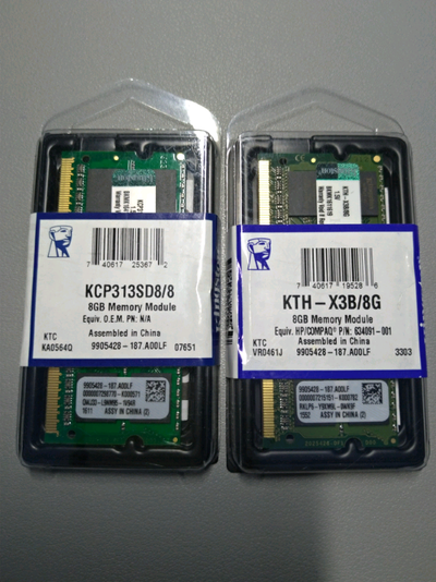 New and used laptop memory DDR3 4GB, View more