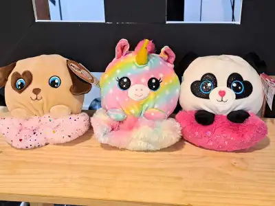 Brand New Mini Reversible Plush. $3 each, View more