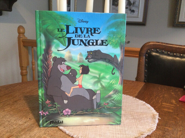Disney   livre de la JUNGLE  an95 et 95 pages idée cadeau dans Autre  à Laval/Rive Nord