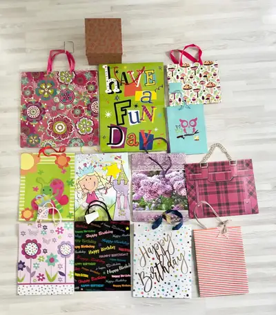 Richmond Hill- USED ONCE gift bags, View more