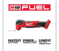 Multi tool Milwaukee M18 Fuel 2836-20 neuf. Oscillant