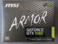 GeForce GTX 1060 Overclocked Edition from MSI