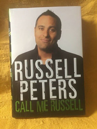 Russell Peters - Call Me Russell (Signed book)