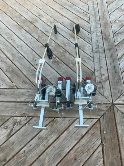 Big jon electric downriggers Excellent condition All stainless steel Fully operational
