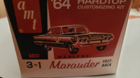 Vintage '64 Mercury Marauder Fastback Hardtop Customizing Kit 