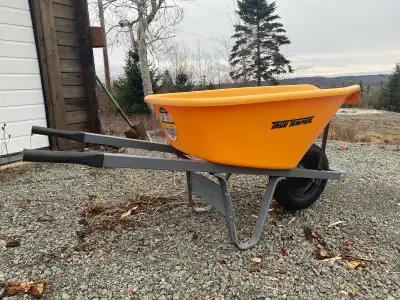 True Temper 6 Cubic ft wheelbarrow, View more