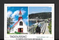 Divers - Tadoussac Saguenay Québec 9 cartes postales séparables