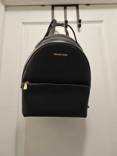 Michael Kors black leather mini backpack. Brand new with tags, View more