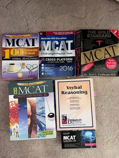 MCAT Books Bundle, View more