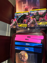 Godzilla x Kong prize pack - posters, toys, coasters, t shirt