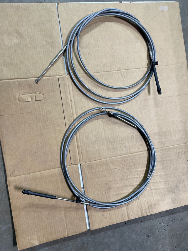Mercury/Quicksilver outboard throttle & shifter cables in Other in Kawartha Lakes
