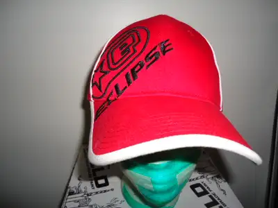 Misc paintball headwear, hats, head wraps, bandanas. Planet eclipse hats, one size S/Med, stretchy b...