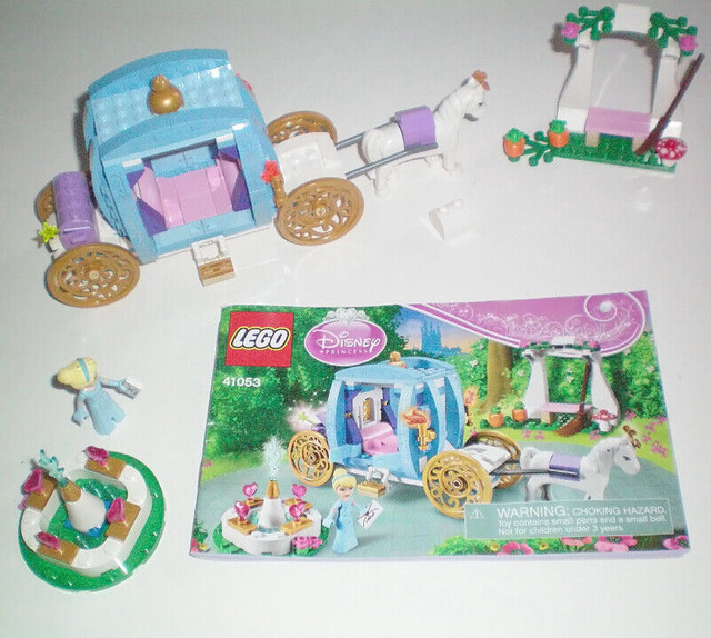 Lego Disney Princess Cinderella's Dream Carriage Set 41053 and M in Arts & Collectibles in London - Image 2