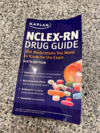 Kaplan Nclex RN drug guide 6th edition
