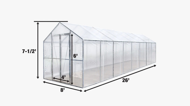 8 x 26ft Greenhouse new in crate in Other in Annapolis Valley