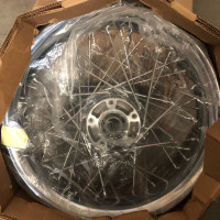 Brand new OEM Harley Davidson 16x3 front spoke wheel 