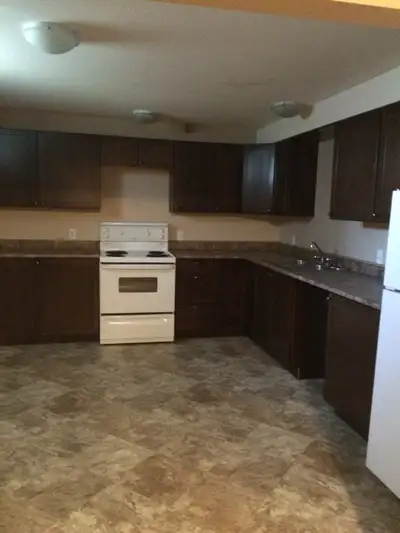 2 bedroom basement suite private entry Separate washer and dryer Quiet area of town Internet and cab...