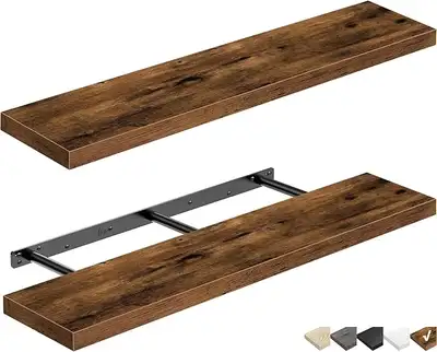 QEEIG Floating Shelves for Wall 35.4" Long - Wall Mounted Shelf, View more