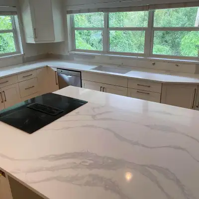 Mississauga Quartz Kitchen Countertops+ Free Sink, View more