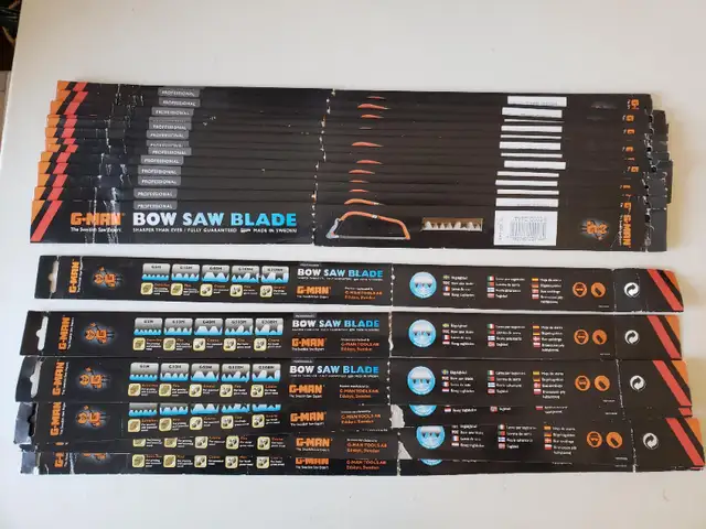 G-MAN G30SH 18" Bow Saw Blade NEW in Hand Tools in Mississauga / Peel Region - Image 2