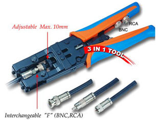 DL-8073RC Professional Waterproof Connectors Crimping Tool in Hand Tools in Burnaby/New Westminster