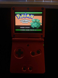 Gameboy Advance SP with upgraded V2 IPS Backlit Screen