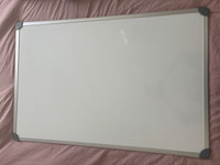 White Board 24 x 36 Aluminum Frame Dry Erase Board