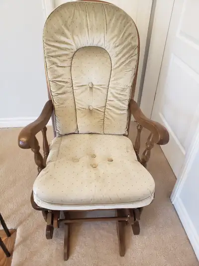 Wood Glider Chair, View more