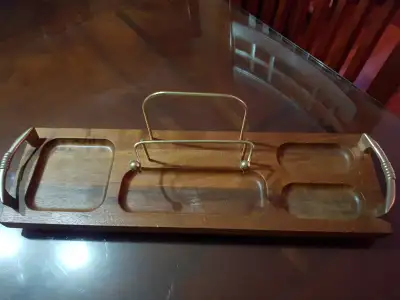 Vintage 1960's Mad Men Office Style Desk Organizer, View more