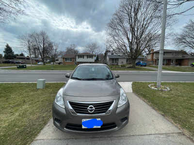 Nissan Versa. New tyres and Muffler, Clean car low mileage
