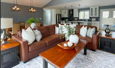 Leather Sectional Sofa, View more