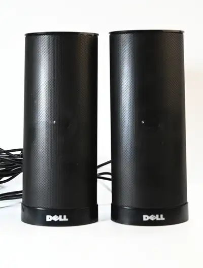 DELL AX210 Speaker PC Stereo USB Built-In Amplifier 2-Channel, View more
