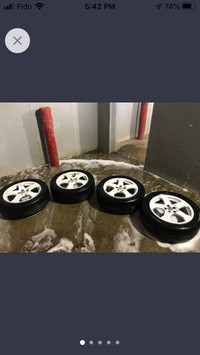 17inch white Chevy Wheels
